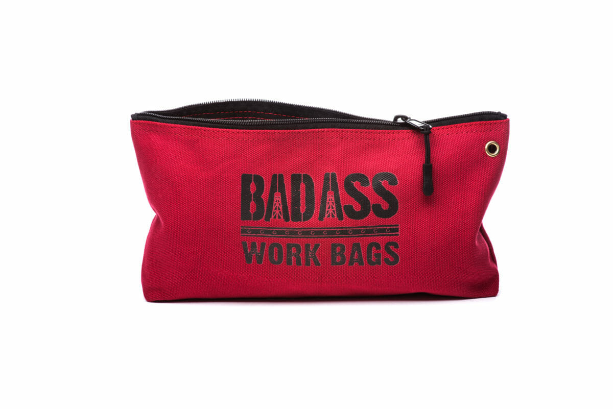 canvas zipper tool bag