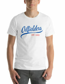 Oilfielders Baseball White