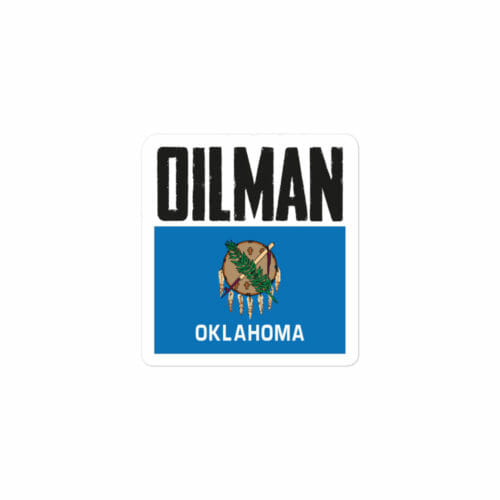 OKLAHOMA OILMAN STICKER