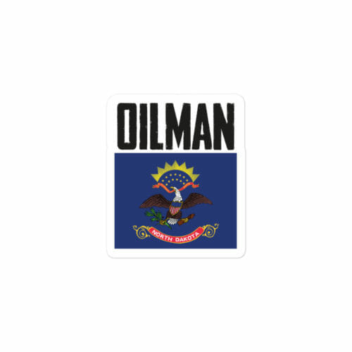 NORTH DAKOTA OILMAN STICKER