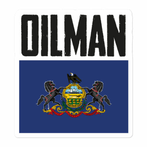 PENNSYLVANIA OILMAN STICKER - Image 2